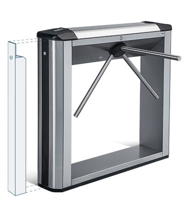 TBC-01.1 Box Tripod Turnstile with 2 built-in readers and a card capture function